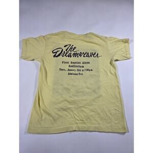Vintage 80s Dreamweaver Play Yellow T Shirt Small